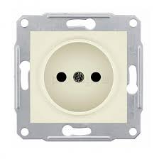 Изображение: розетка glossa б/з б/ш, (бежевая) в Минске