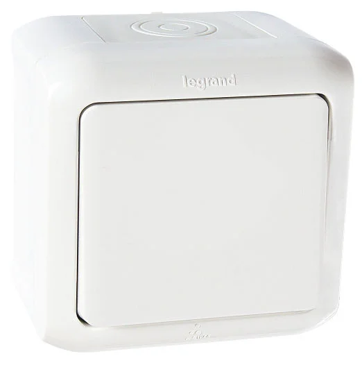 Изображение: выключатель quteo ip44 (белый)   т.м.legrand в Минске