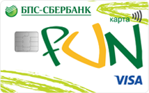 КартаFUN от БПС-Сбербанк