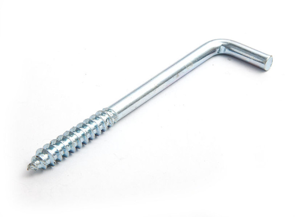 Шуруп 6х75мм  Г-образный, цинк (пакет/4шт)
