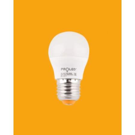 Изображение: лампа светодиодная proled g45-7w/3000k/e27 в Минске