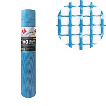 Картинка: стеклосетка 160 ячейка 5х5; 1х50м extra (высший сорт)  в Минске