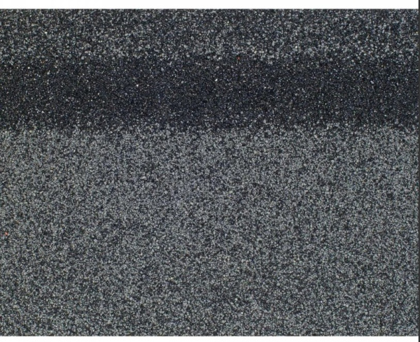 Изображение: черепица гибкая технониколь коньково-карнизная, серый микс (5 м2/уп) в Минске