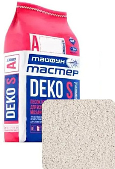 Картинка: песок кварцевый белый а2 "тайфун мастер" deko s (мешок 5,4кг) в Минске