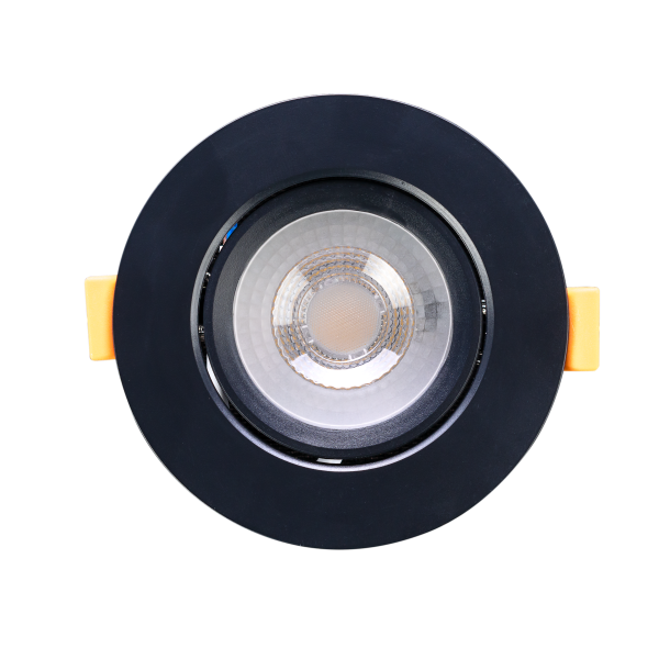 Изображение: светильник встраив. поворот. круг, 5w, 4000к,черный,т.м.truenergy в Минске