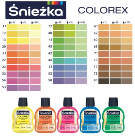 Изображение: красители colorex №44 (бирюза голубая) 0.10л в Минске