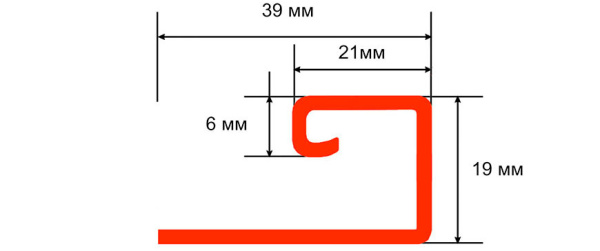Изображение: j профиль тн оптима, жасмин, 3м  в Минске