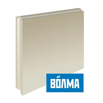 Картинка: плита пазогребневая 667х500х80 (обычная) волма в Минске