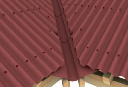 Изображение: ендова g 100 onduline (коричневая) 1м  в Минске