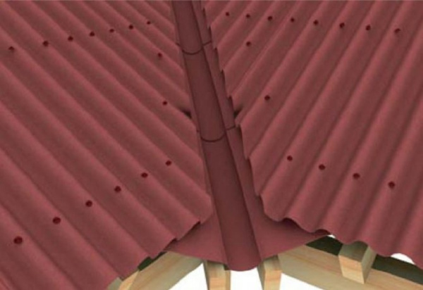 Изображение: ендова g 100 onduline (коричневая) 1м  в Минске