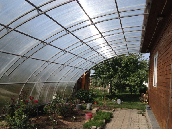 Поликарбонат сотовый " ПАРНИЧОК "4,0*2100*6000мм (прозрачный)   РБ