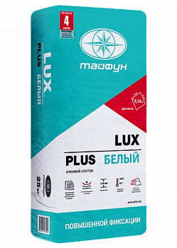 Картинка: состав клеевой облицовочный повышенной фиксации "люкс-плюс"  белый (5кг)    рб в Минске