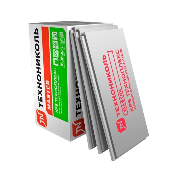 Изображение: экструзионный пенополистирол техноплекс 1180х580х100-l  в Минске