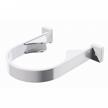 Картинка: хомут трубы тн пвх, белый (350шт/кор)   в Минске