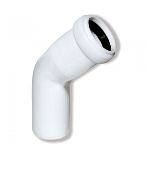 Картинка: колено кан. пп внутр. белое 32/67° armakan в Минске