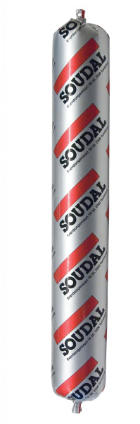 Клей-герметик полиуретановый Soudal Soudaflex 40FC черный (600мл)