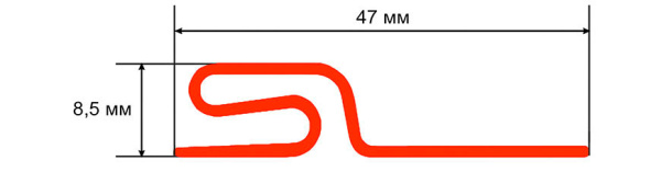 Изображение: профиль стартовый тн оптима, жасмин, 3м в Минске