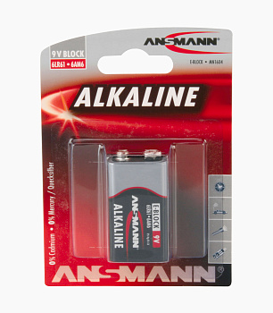 Картинка: батарейка alkaine red 9v e  в Минске