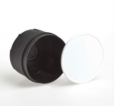 Изображение: коробка расп для с/п d=70 мм, h=40 мм (плоская кр) (упак.168шт)   т.м.кабельмаркет в Минске