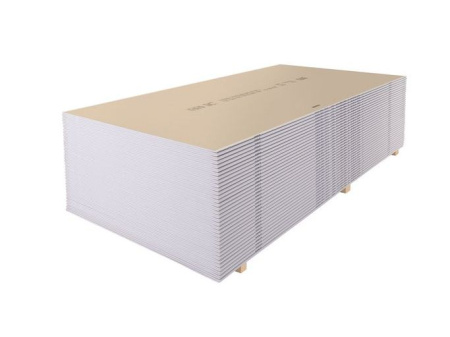 Изображение: гипсокартон обычный гсп а  9,5x1200x2500  в Минске