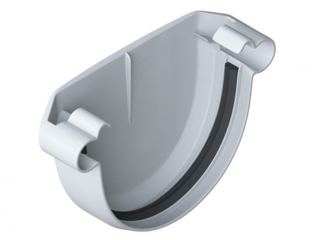 Изображение: заглушка желоба polivent пвх (белый) (170шт/кор)  в Минске