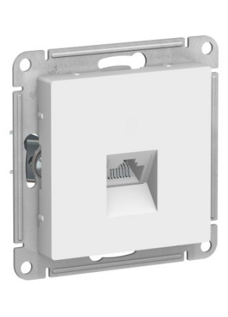 Изображение: розетка комп. atlasdesign rj45 кат.5e, (белый) т.м.schneider electric в Минске