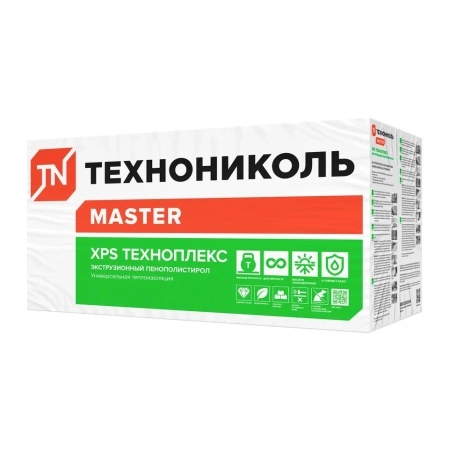 Изображение: экструзионный пенополистирол техноплекс 1180х580х100-l  в Минске